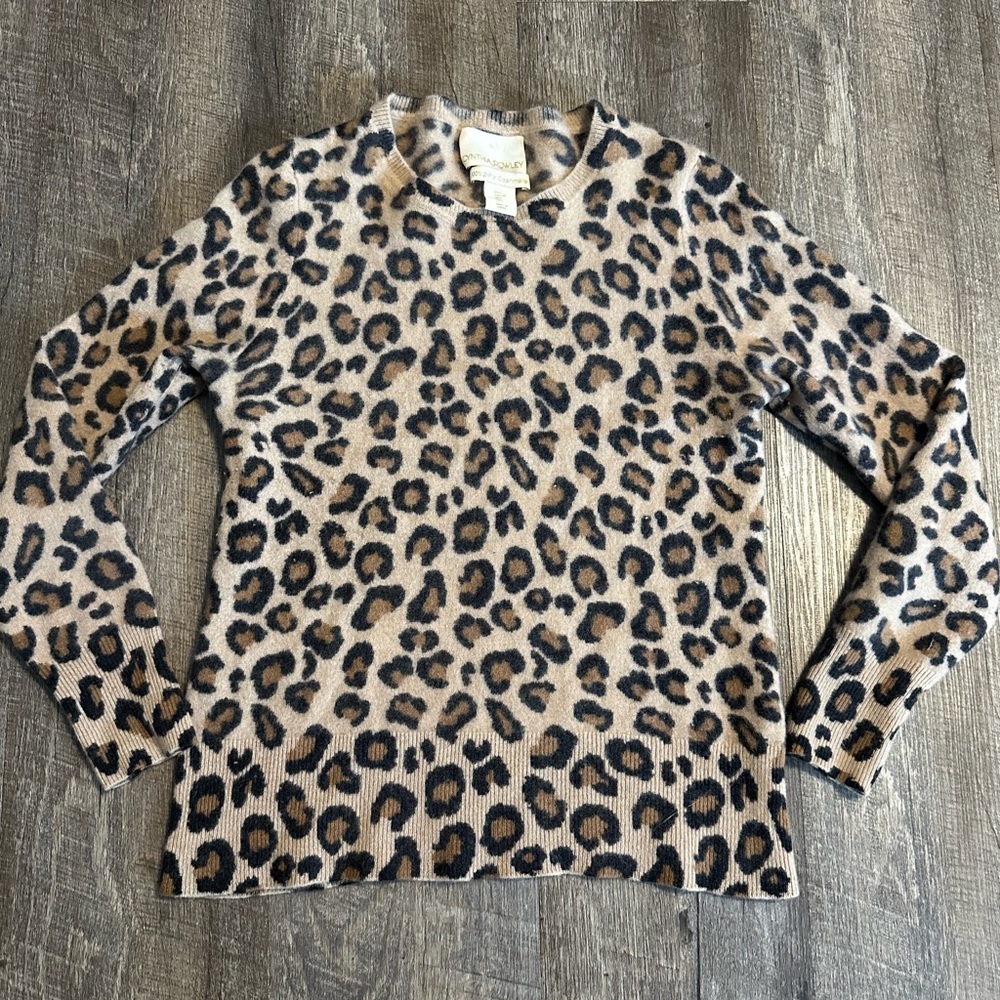 Cynthia Rowley 2-Ply Cashmere Sweater